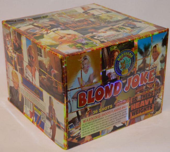 500 Gram Finale Cake – Blond Joke 1