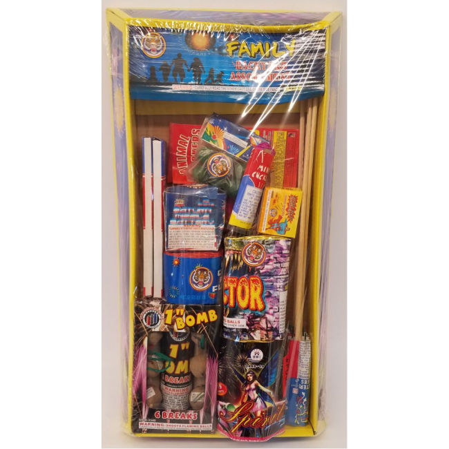 Fireworks Assortments – Family Backyard Assortment 1