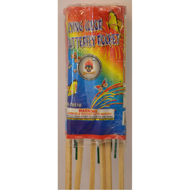 Rockets – Flying Color Butterfly Rocket
